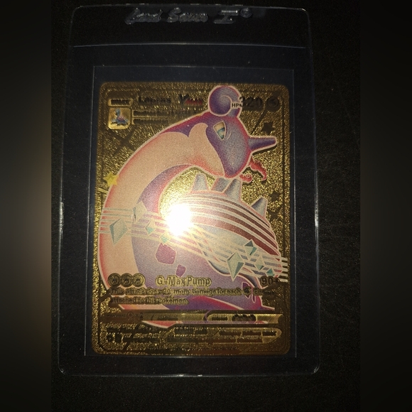 panini Other - Lapras Vmax 320/Gold pokemon